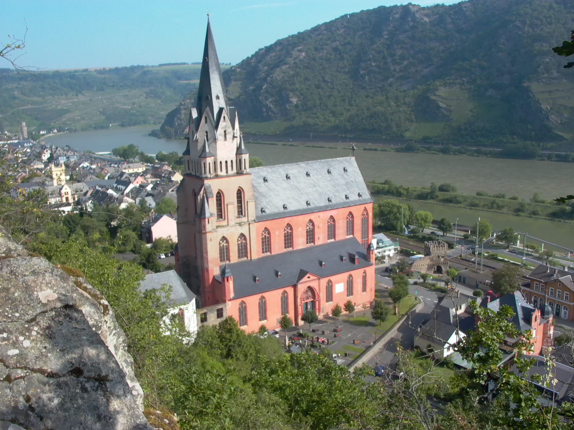 Die Liebfrauenkirche in Oberwesel. Hier findet das große Abschlußkonzert statt